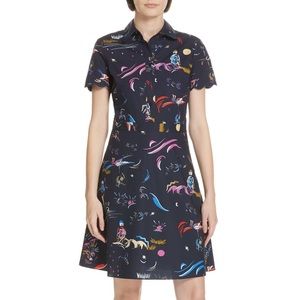 Tory Burch Scalloped Edge Shirtdress